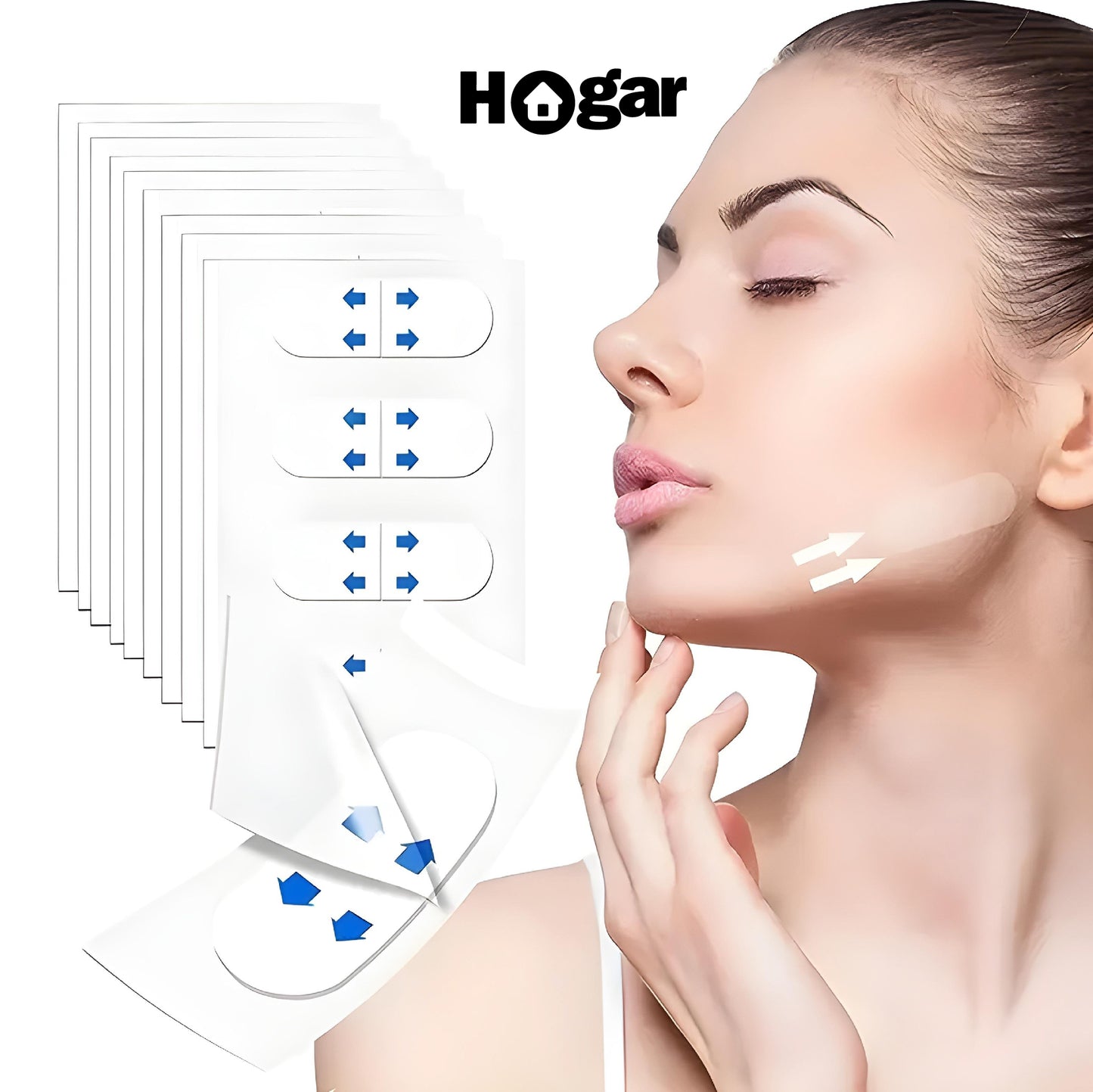 OFERTA 2x1 | FACE LIFTING PATCH® 120 Unidades de Parches invisibles de estiramiento facial