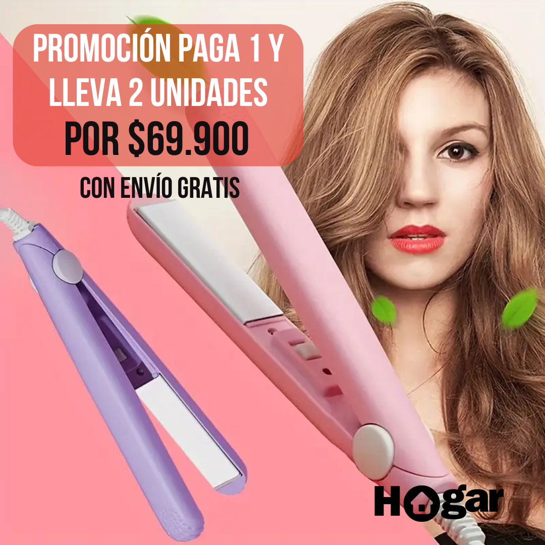 PROMOCIÓN 2x1 MiniGlamour™ | Mini Plancha de Cartera