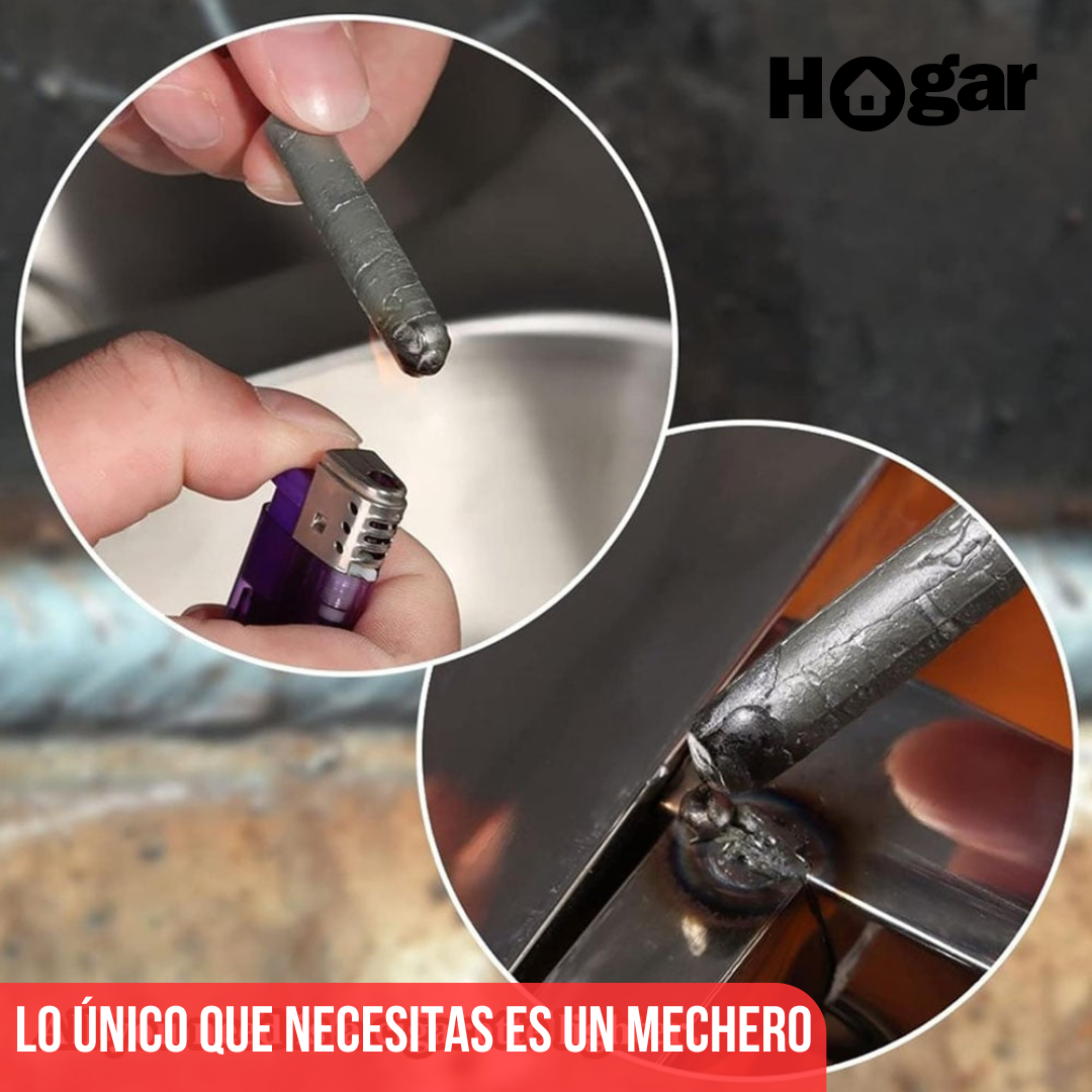 Pack x5 barras de soldadura RepairPro® La herramienta definitiva para reparar objetos en casa ¡Renueva tu hogar como todo un profesional!