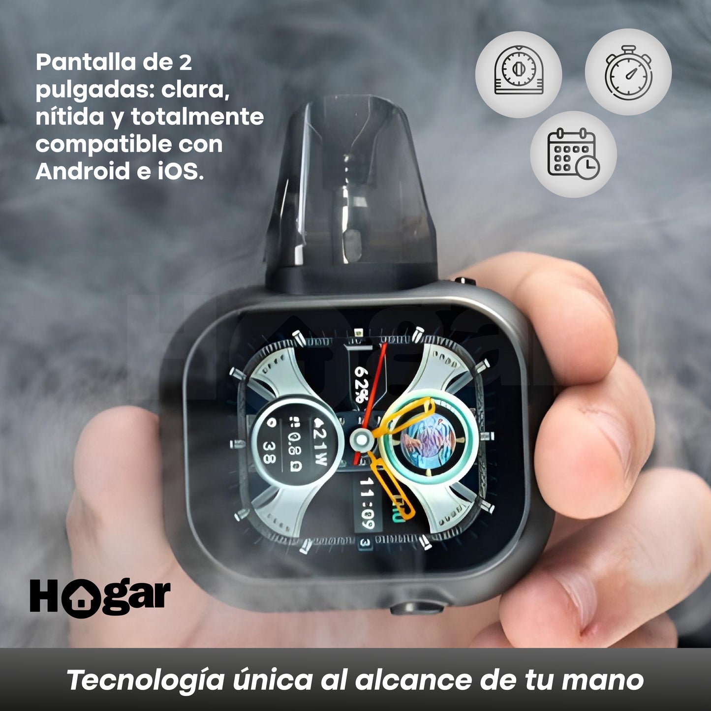 WOVO WATCH - Más que un reloj: una experiencia portátil y discreta