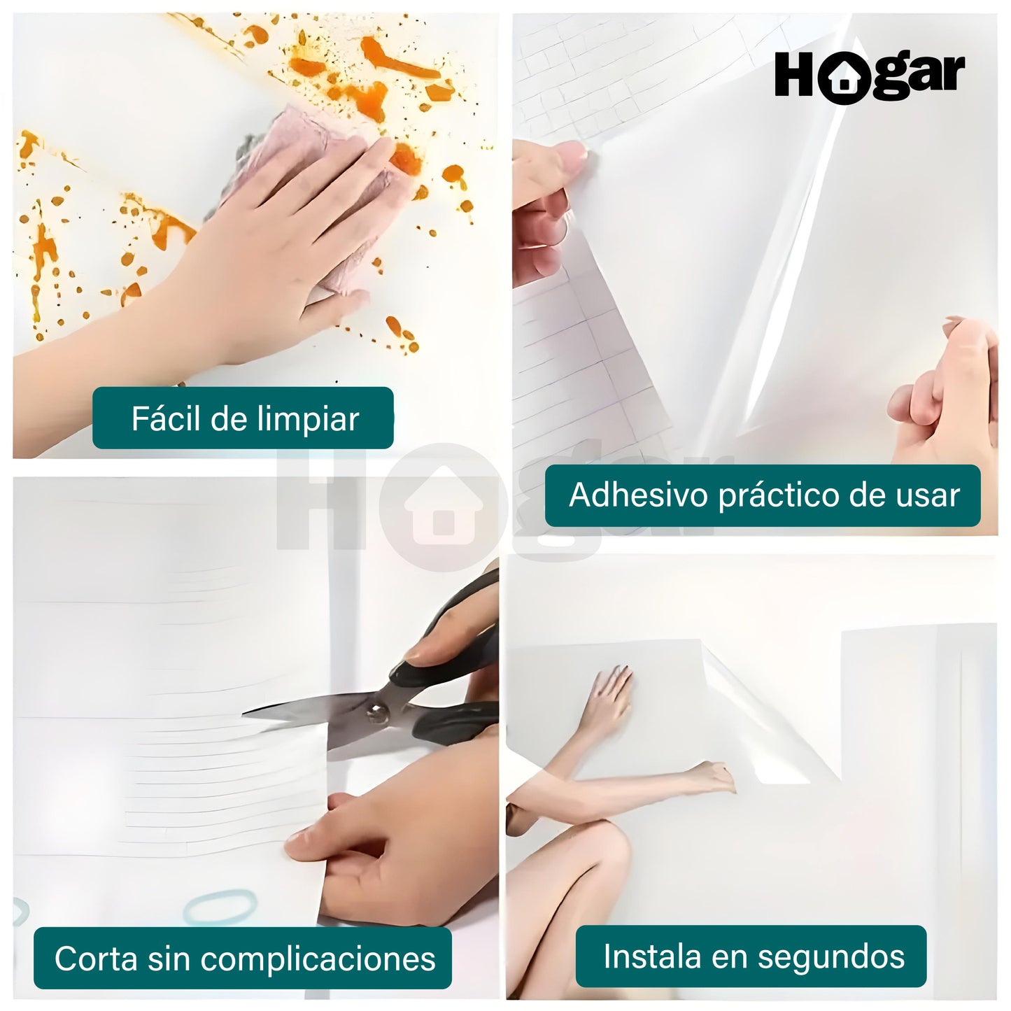 Pelicula Adhesiva Transparente Ultraresistente - La barrera invisible contra el desgaste diario del hogar