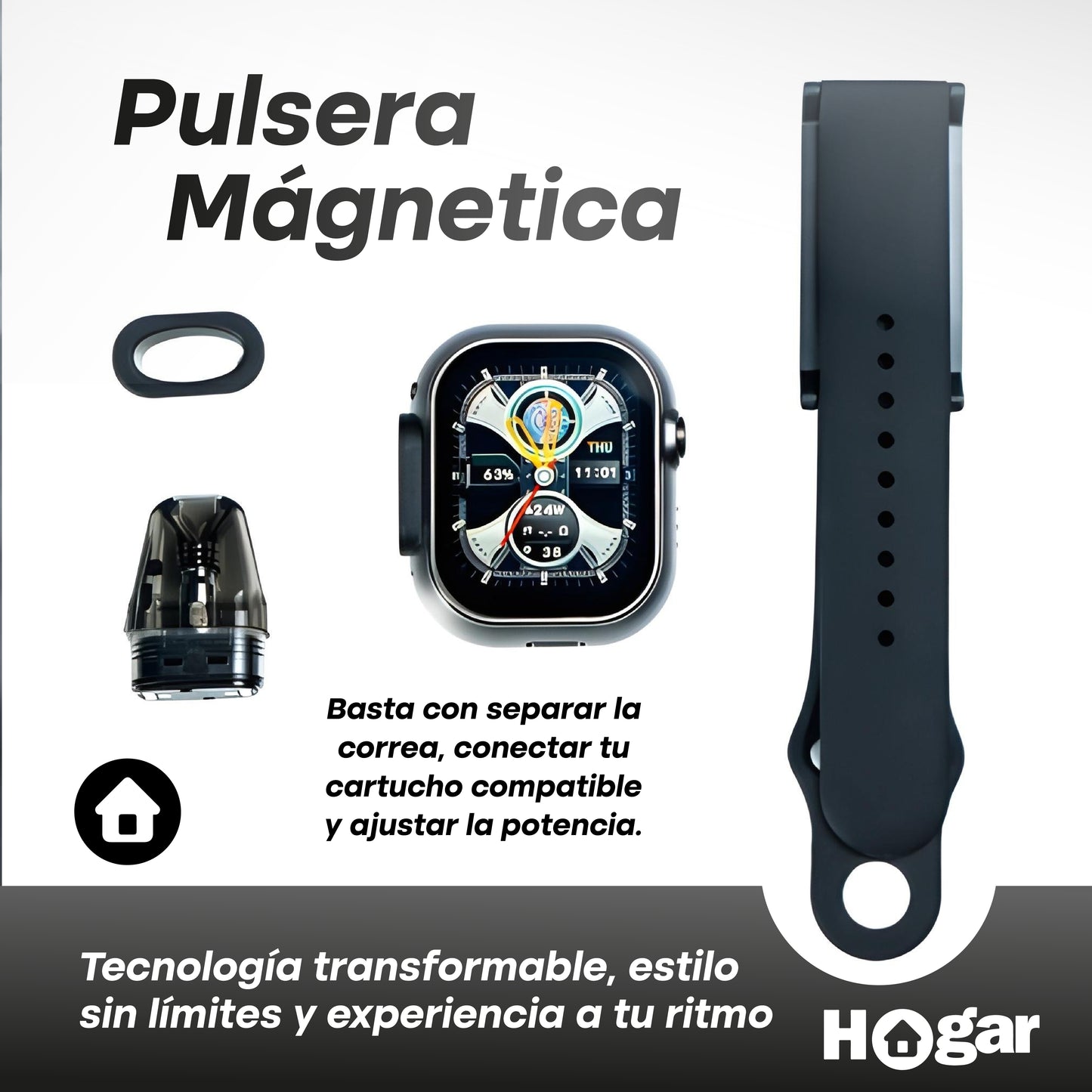 WOVO WATCH - Más que un reloj: una experiencia portátil y discreta