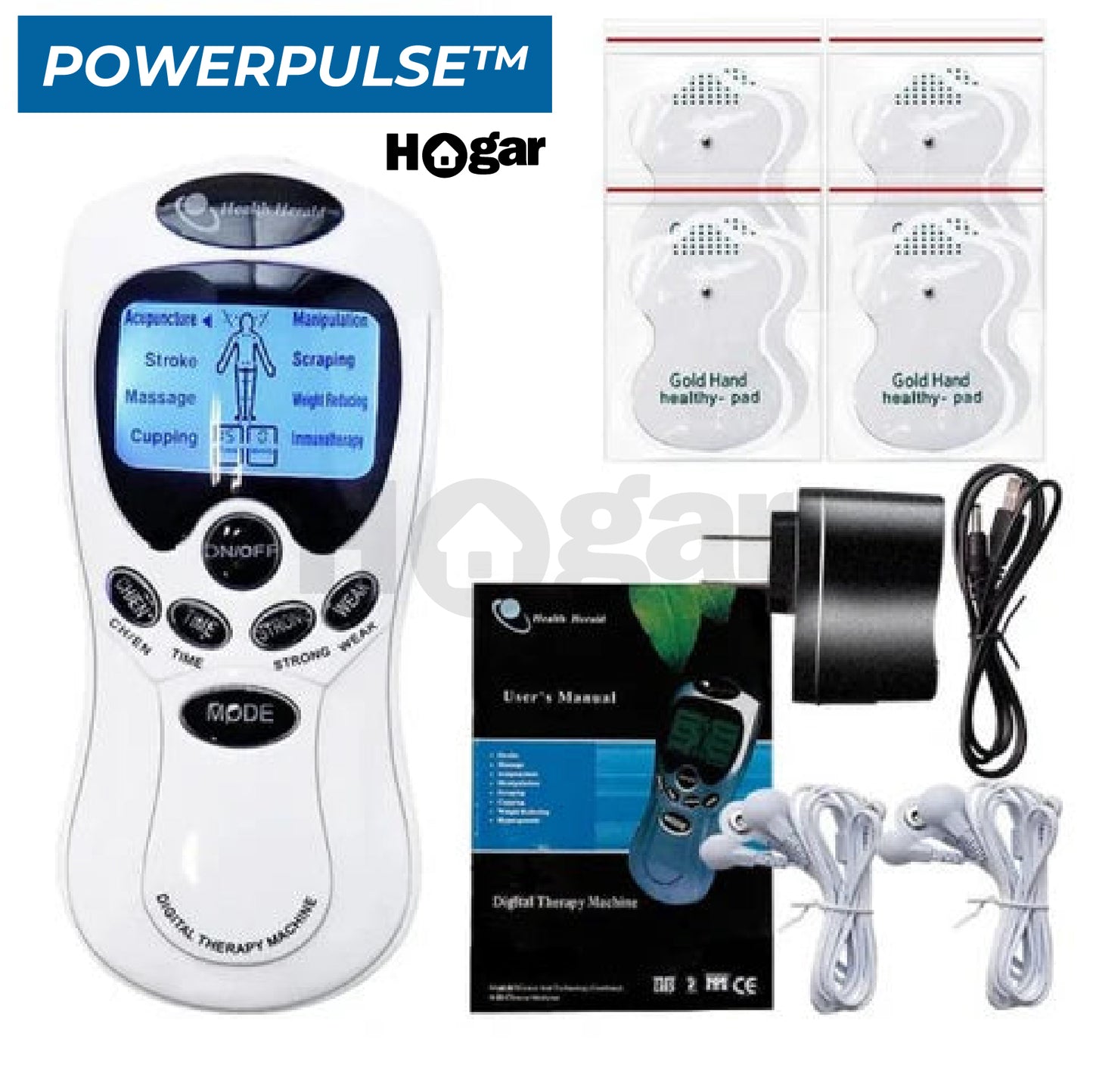 POWERPULSE™️ Electromasajeador tonificador y ejercitador muscular