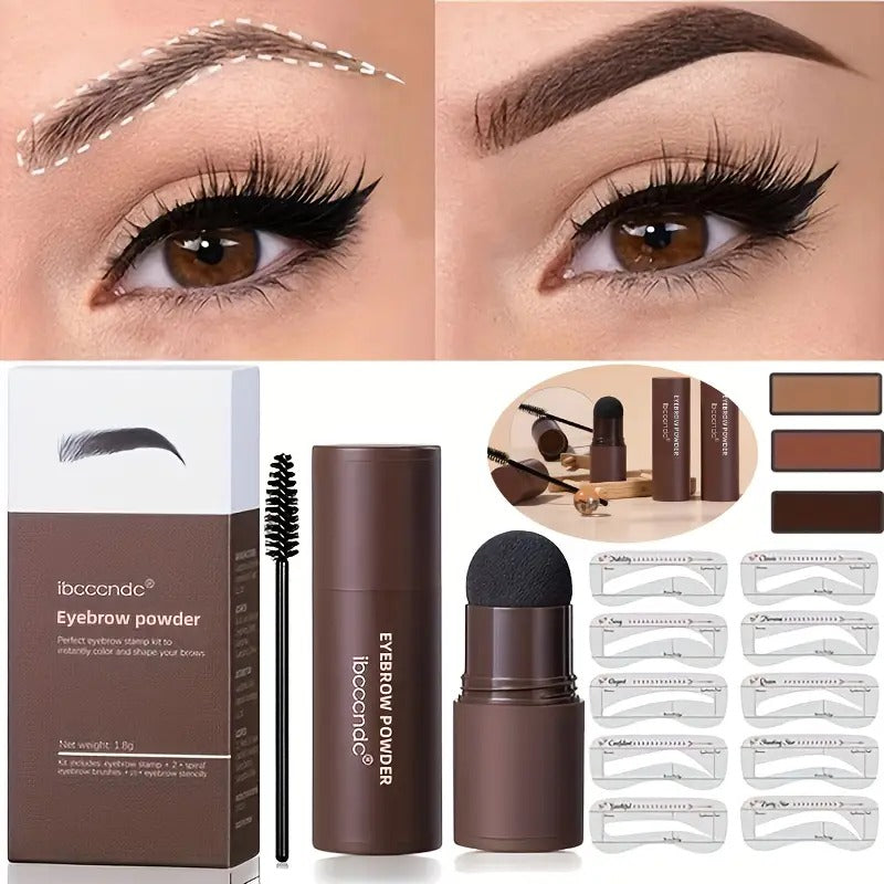 KIT PARA CEJAS PERFECTAS EN SEGUNDOS EYEBROW-STAMP® + 40% DE DESCUENTO