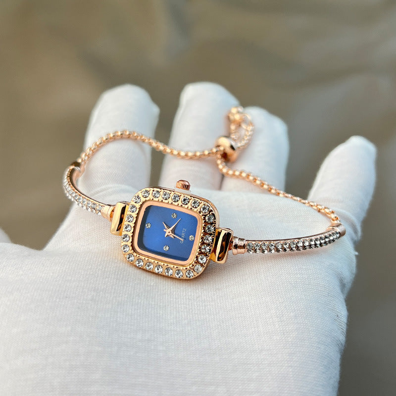 RELOJ SUIZO DE LUJO ORO ROSA QUARTZ ¡Reloj para mujer elegante y exclusivo!