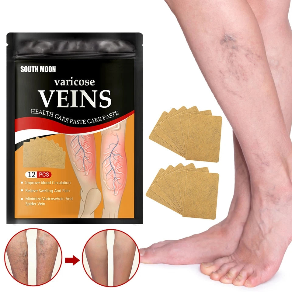 PROMOCIÓN 3X1 Pack de 3 cajas de Parches Naturales para Varices (32 Unidades)