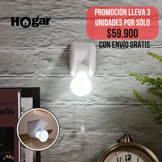 Tu aliado nocturno: Bombillo LED Portátil HANDY BULB (PROMOCIÓN 3X1)