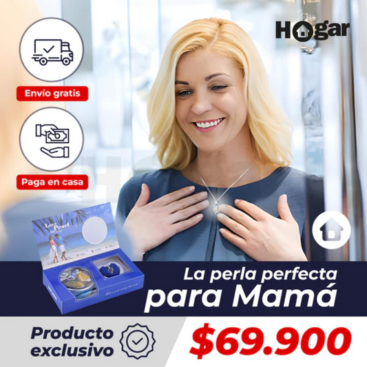 ¡EL REGALO PERFECTO PARA MAMÁ! Exclusivo collar Perla del Deseo