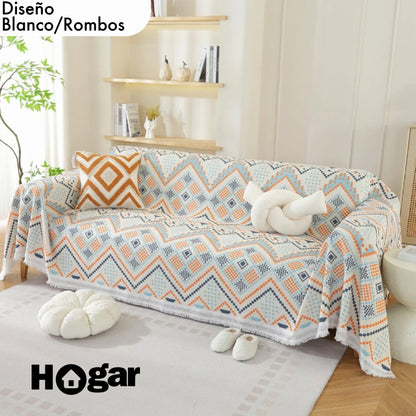 ¡Tu sofá siempre impecable! Di adiós a manchas, rasguños y desgaste. Cobertor Protector Artesanal para Sofá