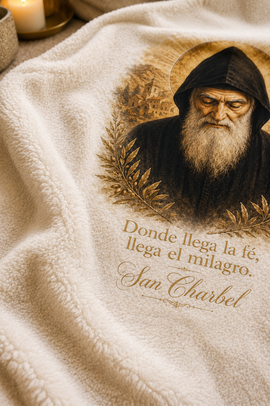 Manta de los Milagros San Charbel