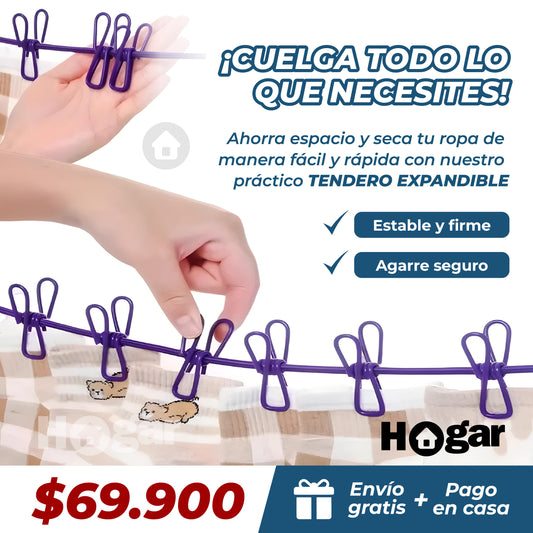 El tendero expandible que transformará tu hogar