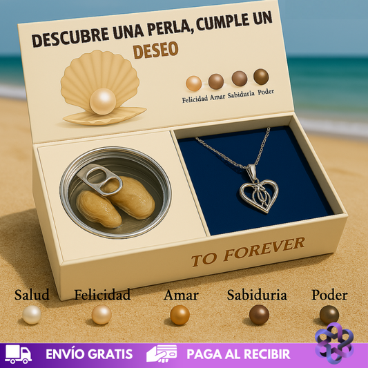 Kit Collar Ostra Perla de Deseo