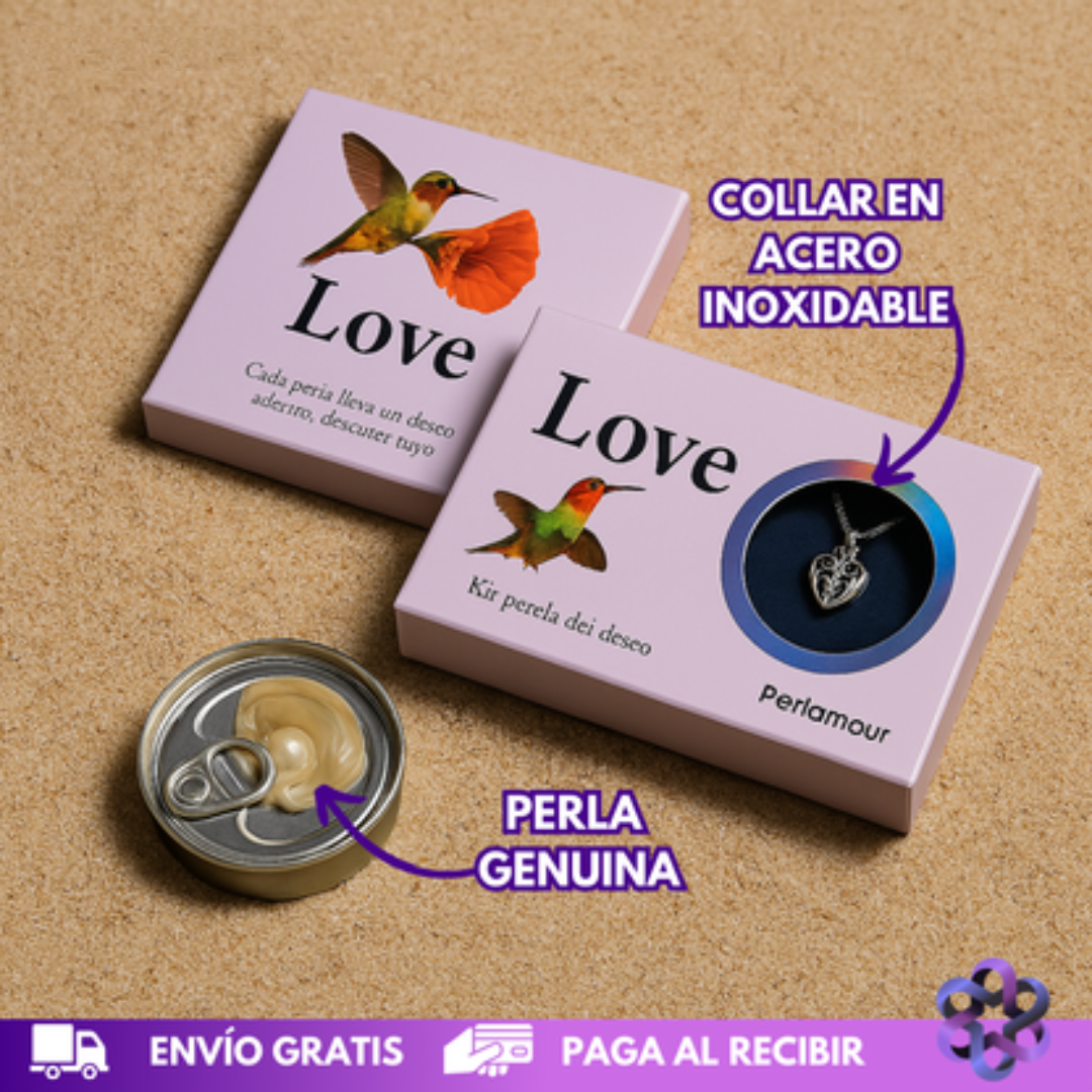 Kit Collar Ostra Perla de Deseo