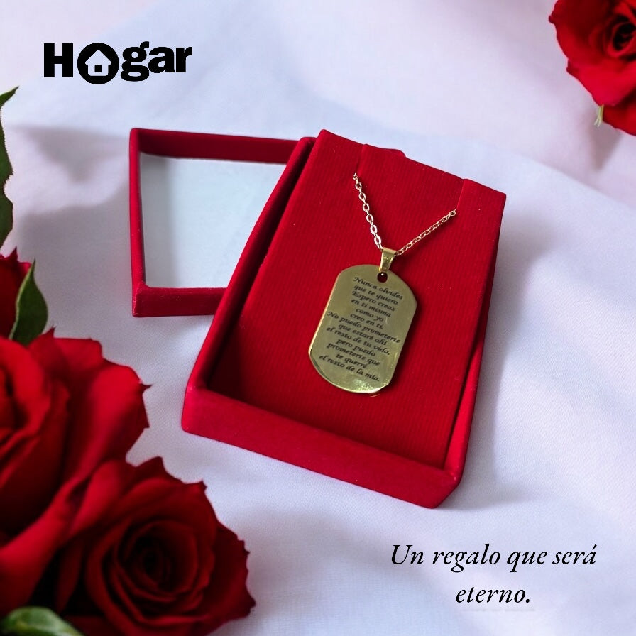 Collar Siempre Contigo™ para mi hija (Con mensaje grabado eternamente)