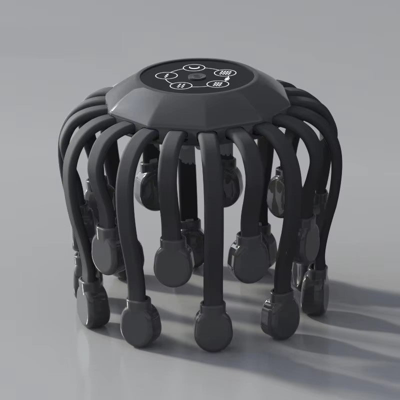 Octopus Pro™ - Masajeador de Cabeza Profesional ¡Elimina Migrañas y Estrés al Instante!
