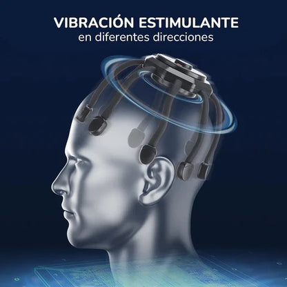 Octopus Pro™ - Masajeador de Cabeza Profesional ¡Elimina Migrañas y Estrés al Instante!
