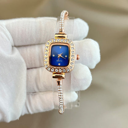 RELOJ SUIZO DE LUJO ORO ROSA QUARTZ ¡Reloj para mujer elegante y exclusivo!